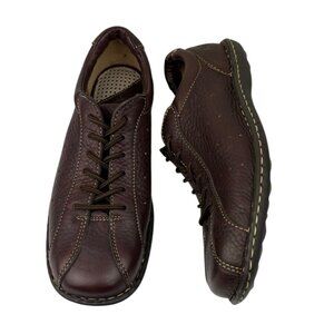 *BORN Shoes Womens Size 9 Brown Leather Comfort Casual Lace Up Granola Normcore